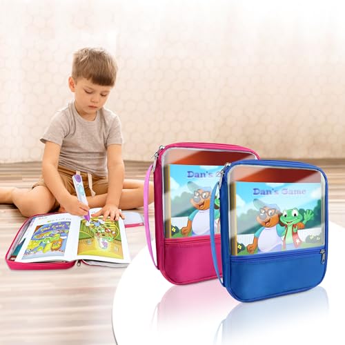 Rangement rigide LeapReader Leapfrog bleu housse antichoc livres - 7