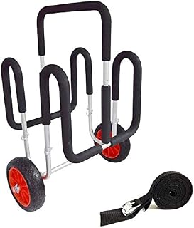 Board Inflatable Stand Up Paddle Board Cart 100 KG 220 LB Aluminum Hand Truck for Kayak Surfboard Canoe Jon Boat Trolleys on Amazon