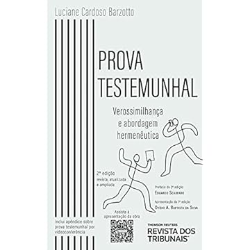 Capa do livro Prova Testemunhal 2º Edição