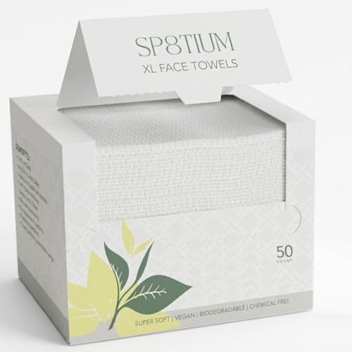 Lingettes pour le visage sans produits chimiques ultra douces et non pelucheuses