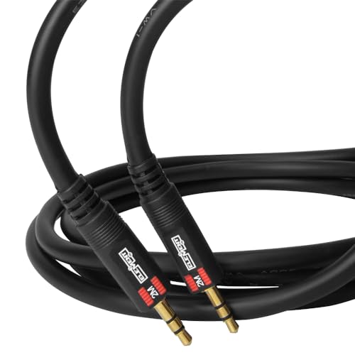 Cable de audio estéreo 3.5mm de 2 metros miniatura 5
