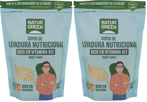 NaturGreen Copos de Levadura Nutricional, 150g (Paquete de 2)