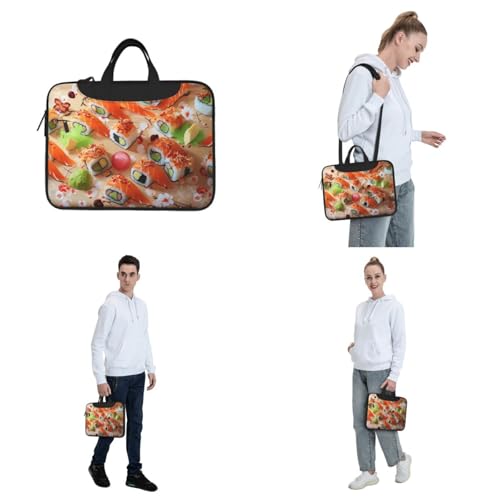 Bolso para portátil unisex estilo tote 13 pulgadas miniatura 7