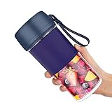 KING.Chef Portable Blender USB Rechargeable, Personal Blender for Shakes and Smoothies, Strong Power Mini Blenders for Smoothies with 13oz,for Travel Home Office