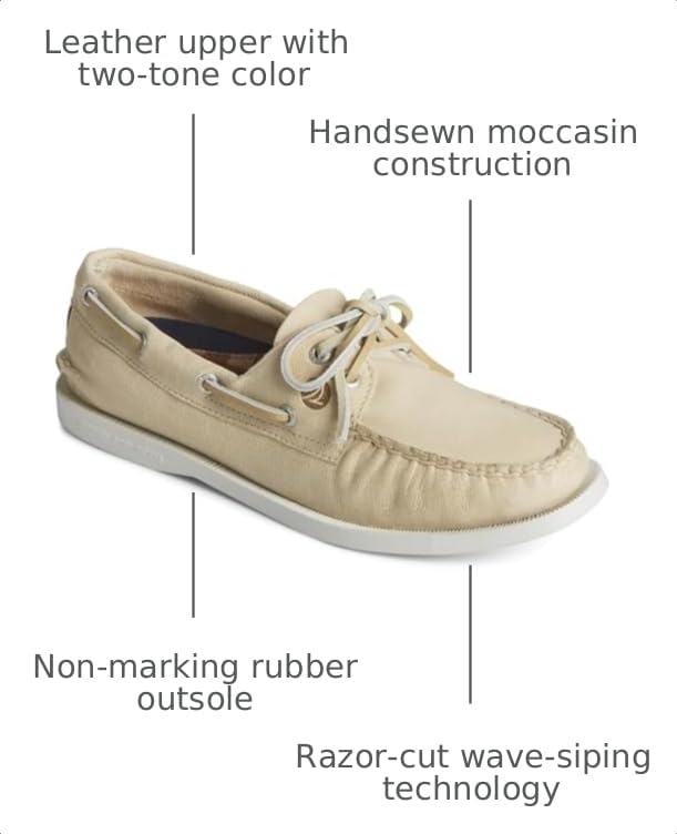 Image of Sperry Women's Authentic Original 2 Eye Leather Boat Shoe