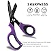 MEUUT 8 inches All Purpose Scissors Multipurpose Heavy Duty Shears, Forged Stainless Steel Utility Scissors Industrial Shears for Household, outdoors, EMT