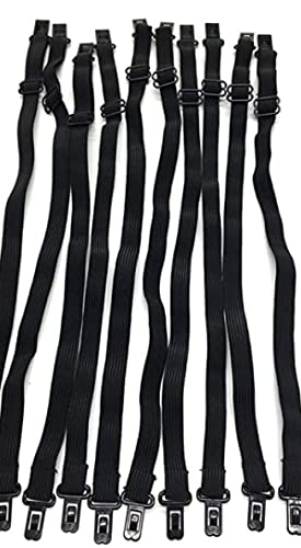 10 Pcs Adjustable Bow Tie Straps Suitable For All Types Of Bow Ties - Adjustable Extension Strap Belts For Boys And Men - Bow Tie Strap Adjustable Accessories With Clips #TOP1