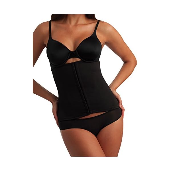 Miraclesuit-Womens-Plus-Size-Extra-Firm-Waist-Cincher Miraclesuit Women's Flexible Waist Cincher Shaperware with Side Release Panels, Black, X-Large