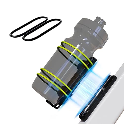 Portabotellas de agua para bicicleta, almacenamiento magnético antideslizante | fuerte soporte magnético para botellas de agua para bicicletas | para carretera bicicleta de montaña desplazamientos al