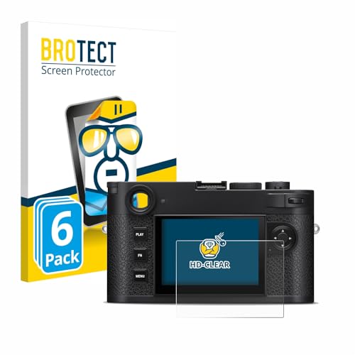 brotect 6-Pack Screen Protector compatible with Leica M11-P - HD-Clear Protection Film