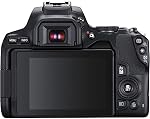 Canon EOS Rebel SL3 DSLR Camera with 18-55mm Lens (Black) (3453C002) + 64GB Memory Card + Case + Card Reader + Flex Tripod + Hand Strap + Cap Keeper + Memory Wallet + Cleaning Kit (Renewed)