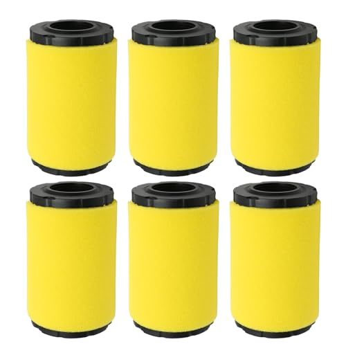 laffoonparts 591334 Air Filter 6pcs Replacement for Brigs-Straton with Pre Filter 796031 MIU1303 GY21435 MIU13963 94201 591334 796031
