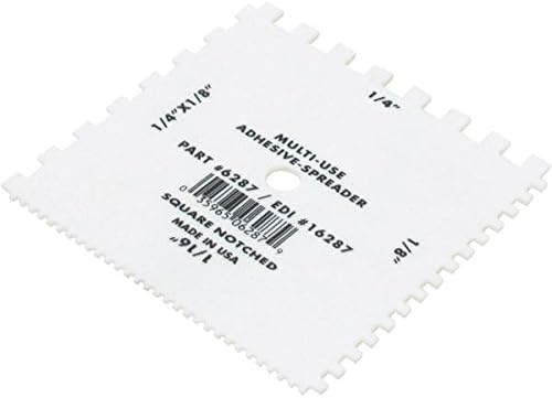 Marshalltown Trowel #16287 4"x4" Notched Spreader