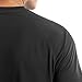 Wrangler Riggs Workwear Men's Short Sleeve UPF Protection Raglan Tee Shirt, Black
