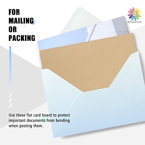 Image of Mat Board Center 24x36 Inch Corrugated Cardboard Sheets 15 Pack | Brown Large Flat Card Board Inserts, For Packing, Shipping, Mailing, DIY Crafts