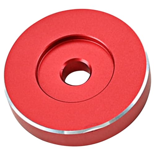 BAZEITFLOW Adaptateur pour Tourne-Disque Phonographe Rouge de Remplacement Stable et Accessoire Facile à Installer pour Platine Vinyle