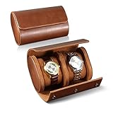 ROSELLE Watch Roll Travel Case for Men and Women-...