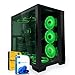 Produktbild SYSTEMTREFF® Basic Gaming PC Intel Core i7-10700KF 8x3.8GHz | Nvidia Geforce GTX 1650 4GB DX12 | 512GB M.2 NVMe | 16GB DDR4 RAM | Windows 11 | WLAN Desktop Computer Rechner für Gamer, Zocker
