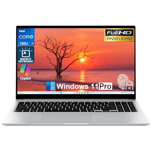 Samsung Galaxy Book4 �r�W�l�X�m�[�g�p�\�R���AIntel 7-150U(10�R�A)�A15.6�C���`FHD�f�B�X�v���C�A�o�b�N���C�g�L�[�{�[�h�A�w�䃊�[�_�[�AWin 11 Pro�A16GB RAM�A1TB SSD�B