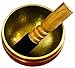Indian Consigners Handmade Tibetan Singing Bowl Set for Meditation, Yoga, Chakra Balancing, Nepal Made with Perfect Frequency (Large (4 Inches))
