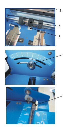 Mxbaoheng Paper Folder Machine Leaflet Mail Folding Machine Size A4 To B8 #TOP1