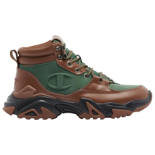 Champion Men's Bromad Lock Shoes Boots (Brown/Green, US Footwear Size System, Adult, Men, Numeric, Medium, 11)2