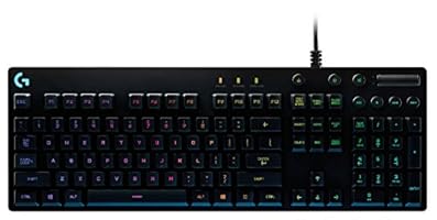 Logitech G810 Orion Spectrum RGB Mechanical Gaming Keyboard (Renewed)
