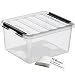 Produktbild ORTHEX Smart Store Classic 2 / 10 Stück Aufbewahrungsboxen mit Clip-Verschluss im SET, inkl. Beschriftungsetiketten
