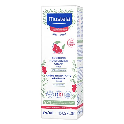 Mustela BB Soothing Moisturizing Cream Very Sensitive Cream, 40 ml, 1 Stück