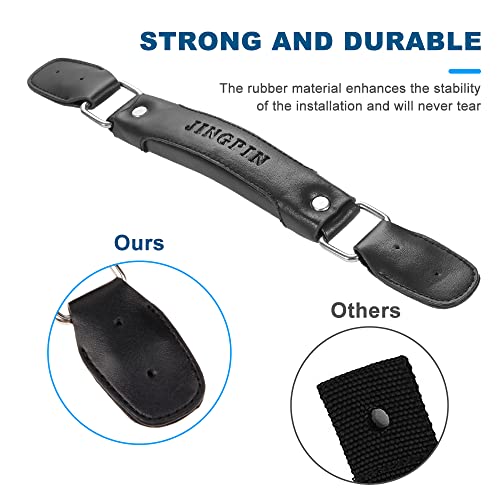 Mtsooning Luggage Handle Replacement Parts,150Mm Leather Suitcase Grip Pull Carry Strap Spare Fix Holders For Travel #TOP2