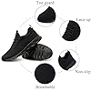 Femme Chaussures de Running pour Course Sports Fitness Respirant Mesh Gym Outdoor Trail Jogging Walking Tennis Baskets athlétique Sneakers Noir 40 EU #4