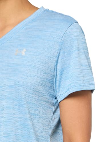 Image of Under Armour Women's Velocity Twist Short Sleeve V Neck T Shirt
