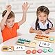 Prmape Montessori Mathe Spielzeug, Montessori Multiplikationsbrett, Holz Mathe Spielzeug Zählen Lernen für Kinder, Rechnen Lernen für Kleinkinder und Kinder