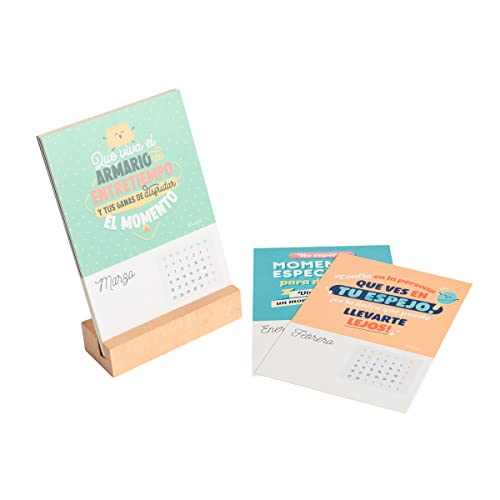 Mr. Wonderful - Calendario de Sobremesa con Peana - 2023: ¡allá vamos! Cover