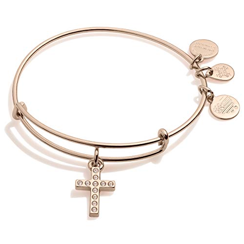 Alex and Ani Pave Cross Bracelets