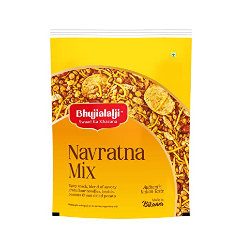 Bhujialalji Navratna Mixture (pack of 1) 1kg| All time favourite ...