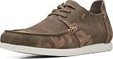 Clarks Men's ShacreLite Low Oxford, Green Camo Leather, 13
