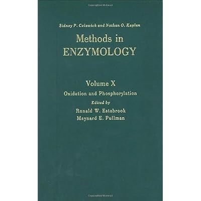 Oxidation and Phosphorylation: 010 (Methods in Enzymology)