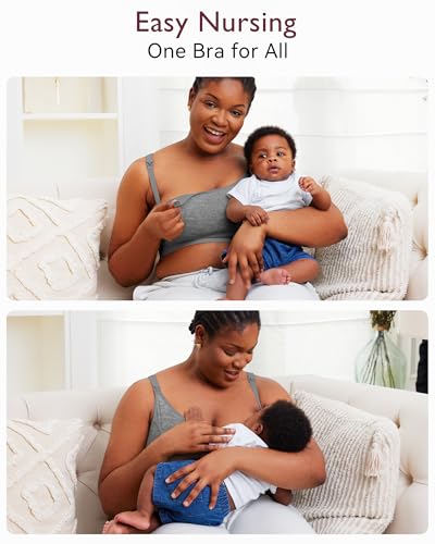 image for Momcozy Hands Free Pumping Bra, Adjustable Breast-Pumps Holding and Nu