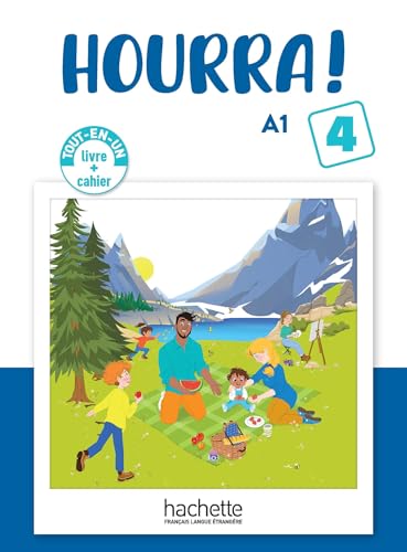 Portada de HOURRA 4 - 4 EP VOL LIVRE ELEVE + CAHIER ED26: Tout-en-un livre + cahier