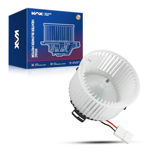 Image of KAX AC Blower Motor with Fan Cage Compatible with Mazda 3 2010 2011 2012 2013 - HVAC Heater Blower Motor Replaces# 700284,76930