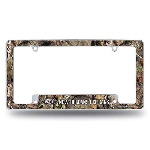 Rico AFC78030BMO Pelicans/Mossy Oak Camo Break-Up Country All Over Chrome Frame (Bottom Oriented)