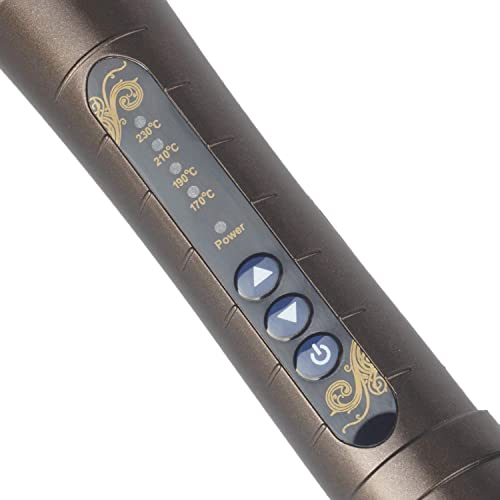 Image of Concepta Hair Curler Machine | Professional Hair Roller Iron & Tong | Long Lasting Curls, Rod Brush Styler for Women | Heat Safe, Easy Styling, Frizz-Free Curls | (Black)