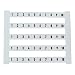 Produktbild Weidmüller Klemmenmarkierer DEK 5 FWZ 1-10 0523060001 Weiß 50 St.