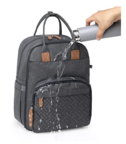 Bolsa Mochila Maternity Land Bonny Cinza original