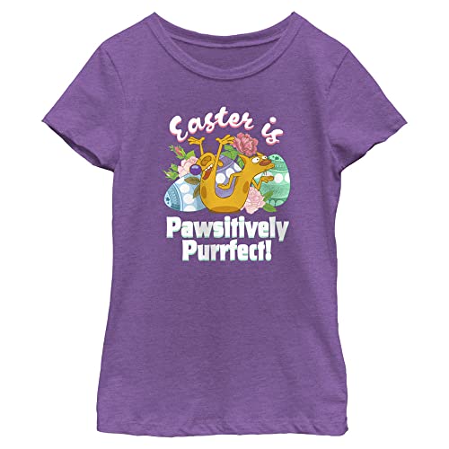 Nickelodeon Catdog Turrrific Girls Short Sleeve Tee Shirt