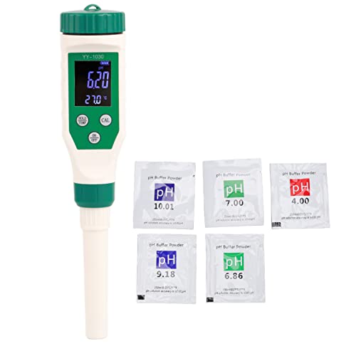 FLEXMAN Digital Ph Meter, Smart BT PH Tester, Dough Alkali Waterproof Tester, Soil Matrix Acidity Meter for Baby Food Supplement Cheese Cosmetics