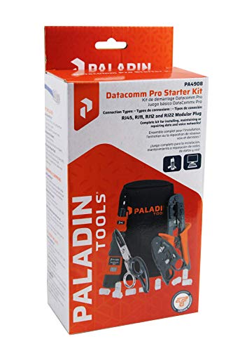 Paladin Tools Datacomm Network Tool Kit - Professional Grade - Rj45, Rj11, Rj12, Rj22 #TOP7