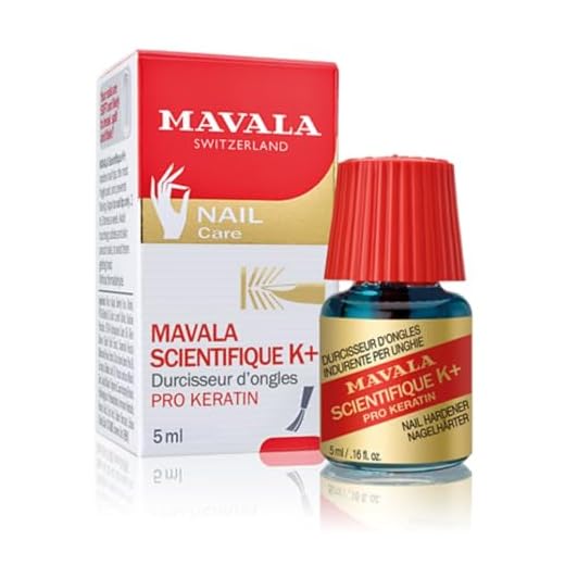 Mavala Científico K+ Endurecedor de Uñas Tratamiento para Evitar que las Uñas se Rompan o se Separen, 5 ml