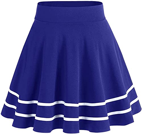 Image of Girls Kids Skater Skirts with Attached Inner Shorts (3 Years - 15 Years) rayon blend